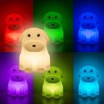 Casa si Gradina - Corpuri si surse de iluminat - Veioze si lampi - Lampi de veghe copii - Lampa de Veghe Squishy Silicone Multicolor pentru Copii - Infinity.ro