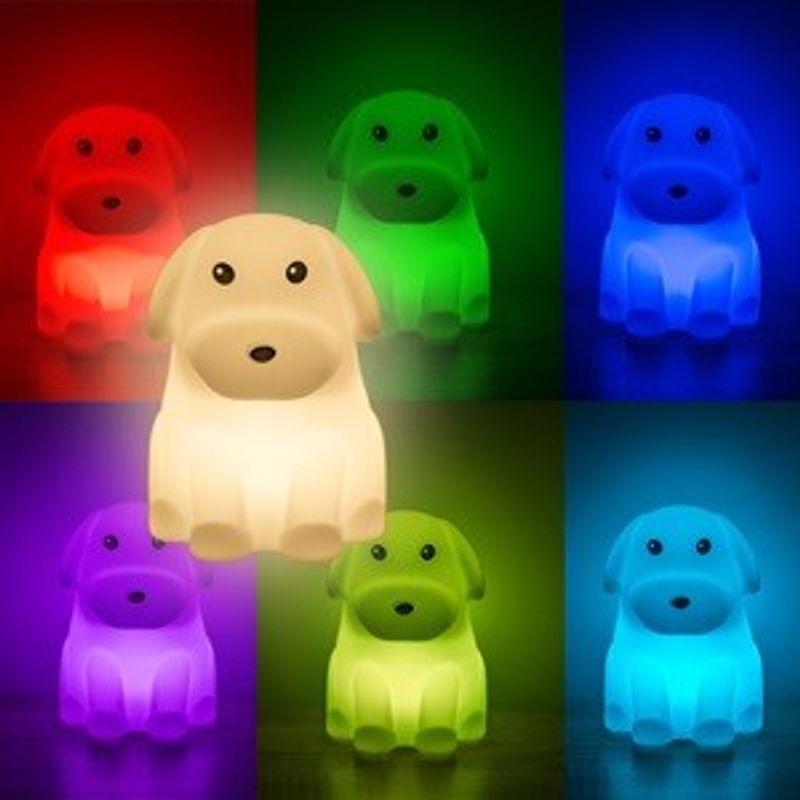 Casa si Gradina - Corpuri si surse de iluminat - Veioze si lampi - Lampi de veghe copii - Lampa de Veghe Squishy Silicone Multicolor pentru Copii - Infinity.ro