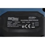 Casa si Gradina - Constructii - Scule electrice si accesorii - Slefuitoare - Slefuitor excentric, 1100W, KD1684-Z, Kraft&Dele - Infinity.ro