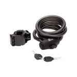 Sport si Outdoor - Ciclism - Accesorii pentru biciclete - Antifurt biciclete - Antifurt ghidon Urban Prime, Cu cheie, Otel, Negru - Infinity.ro