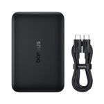 Laptop, Telefoane si Tablete - Telefoane mobile si accesorii - Accesorii Telefoane - Baterii externe - Baterie externa 10000 mAh Baseus EnerFill FM11 Ultra, 22.5W, Incarcare Wireless 15W, USB-C, Cablu USB-C inclus, Negru - Infinity.ro