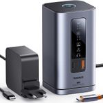 Laptop, Telefoane si Tablete - Telefoane mobile si accesorii - Accesorii Telefoane - Baterii externe - Statie de docare Baseus Spacemate RD1, 11 in 1, 3 monitoare, USB-C, gri - Infinity.ro