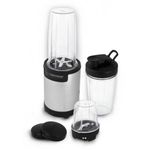 Electronice si Electrocasnice - Electrocasnice bucatarie - Mixere, tocatoare & roboti de bucatarie - Blendere si mini tocatoare - Blender de masa Esperanza Nutri Bomb 9in1 EKM030, 900 W, 800 ml, Argintiu - Infinity.ro