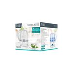 Electronice si Electrocasnice - Electrocasnice bucatarie - Preparare bauturi - Fierbatoare de apa - Fierbator electric cordless, Capacitate 1 l, putere 1630 W, cana gradata, Alb - Infinity.ro