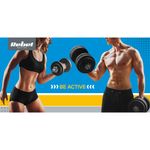Sport si Outdoor - Fitness - Greutati si echipament - Greutati - Set 10 greutati, Rebel, 10 kg, Negru - Infinity.ro