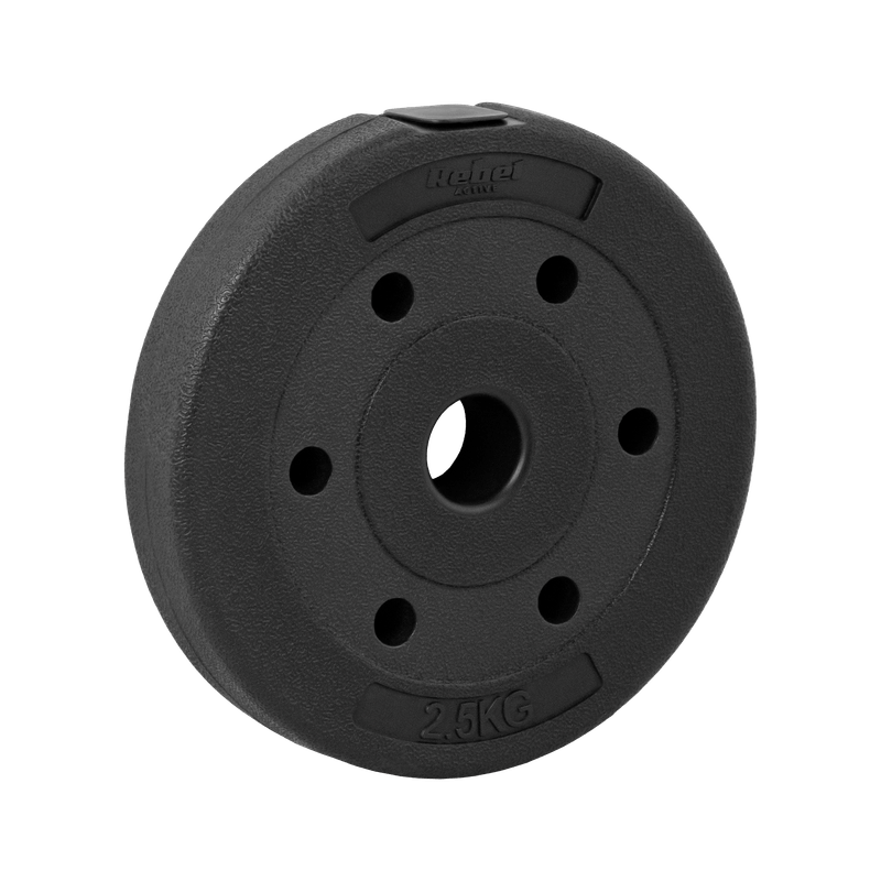 Sport si Outdoor - Fitness - Greutati si echipament - Greutati - Set 10 greutati, Rebel, 10 kg, Negru - Infinity.ro