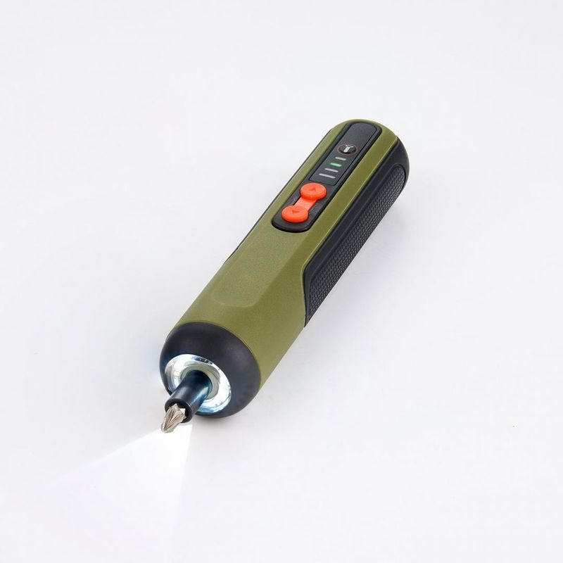 Casa si Gradina - Constructii - Scule de mana si unelte - Surubelnite - Surubelnita pe acumulator Heinner SSA112, 4 V, 250 RPM, 3 Nm, cablu USB, 25 biti 25 mm, 2 x prelungitor biti - Infinity.ro