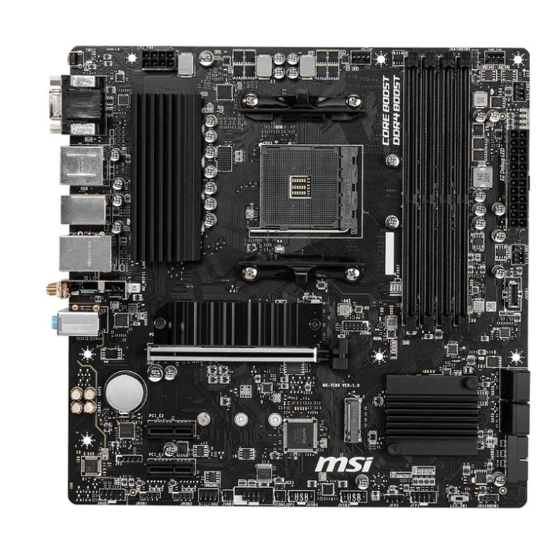 PC, gaming si accesorii - Componente PC - Componente - Placi de baza - Placa de baza MSI B550M PRO-VDH WIFI, Socket AM4 - Infinity.ro