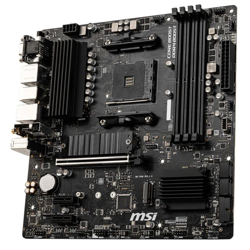 PC, gaming si accesorii - Componente PC - Componente - Placi de baza - Placa de baza MSI B550M PRO-VDH WIFI, Socket AM4 - Infinity.ro