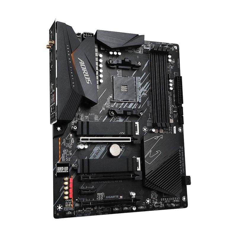 PC, gaming si accesorii - Componente PC - Componente - Placi de baza - Placa de baza Gigabyte B550 ELITE AX V2, Socket AM4 - Infinity.ro