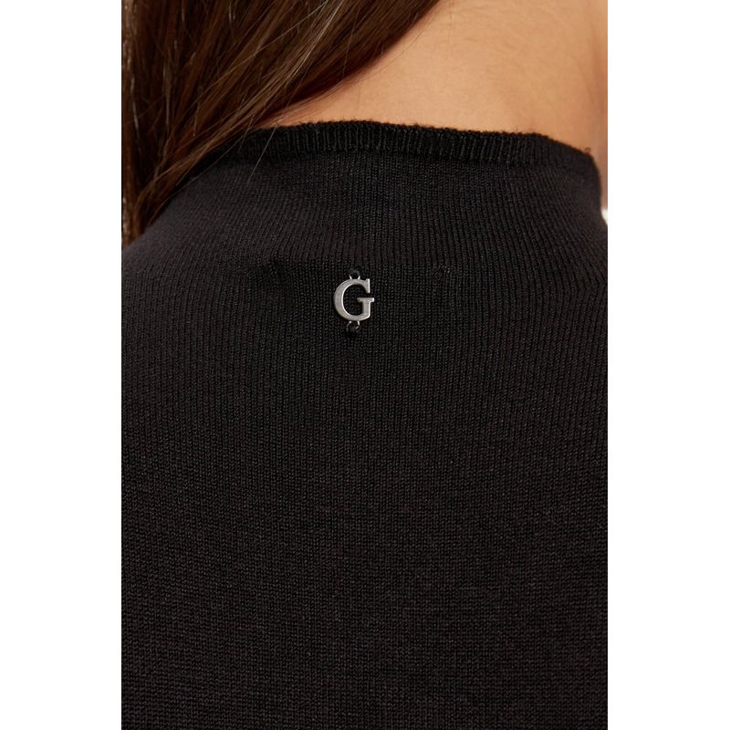 Fashion, accesorii si bijuterii - Femei - Imbracaminte femei - Rochii femei - Rochie dama mini bodycon din tricot Guess W5RK25 - Infinity.ro