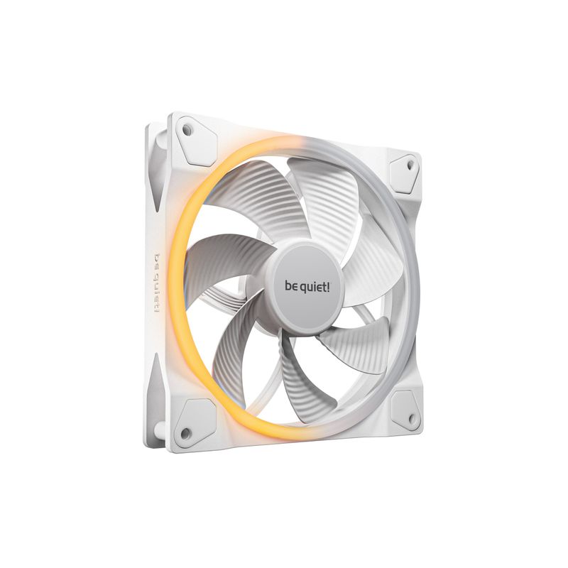 PC, gaming si accesorii - Componente PC - Coolere si Ventilatoare PC - Ventilatoare PC - Ventilator PC be quiet! Light Wings 140 mm PWM Reverse, alb, ARGB, BL135 - Infinity.ro