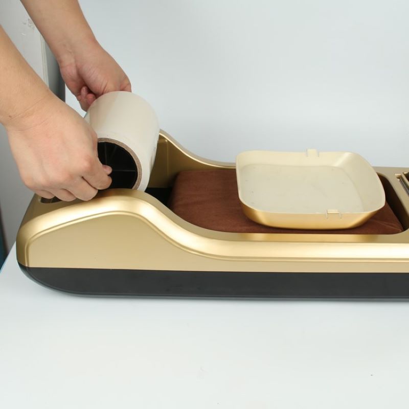 Casa si Gradina - Sanitare - Suporturi si accesorii baie - Dispensere - Rola folie transparenta pentru dispenser incaltaminte, marime universala - Infinity.ro