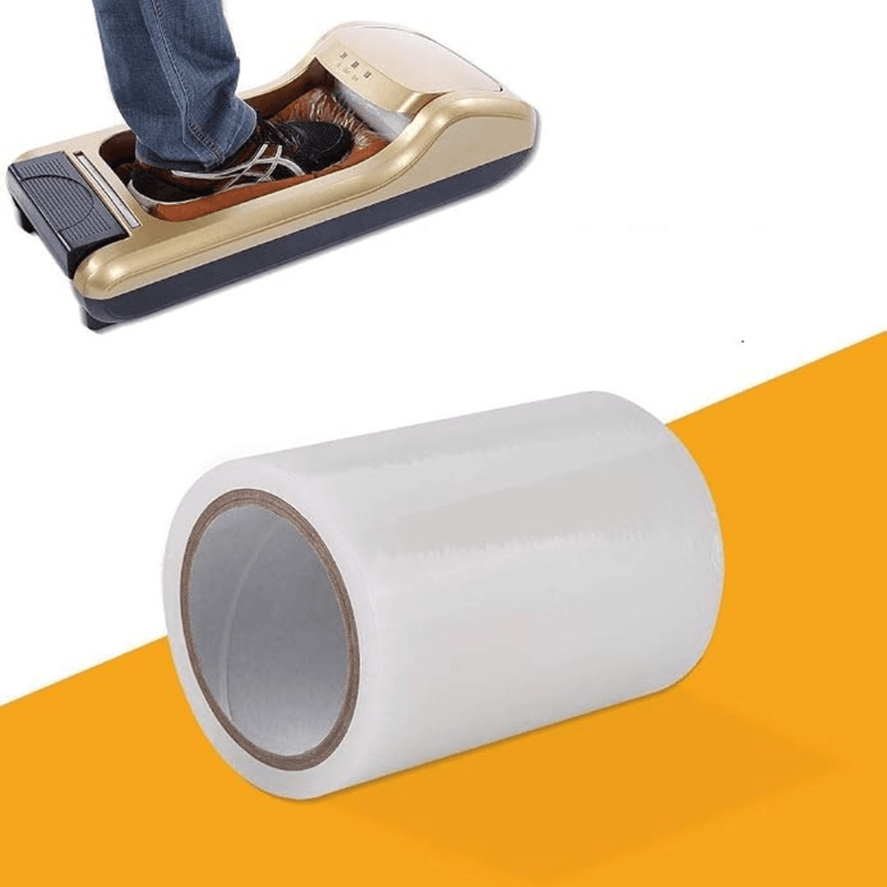 Casa si Gradina - Sanitare - Suporturi si accesorii baie - Dispensere - Rola folie transparenta pentru dispenser incaltaminte, marime universala - Infinity.ro