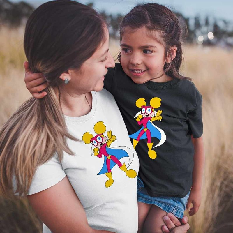 Fashion, accesorii si bijuterii - Femei - Imbracaminte femei - Tricouri si topuri femei - Tricou Femei Dexter Laboratory Dee Dee Super Erou, negru, marime 3XL - Infinity.ro