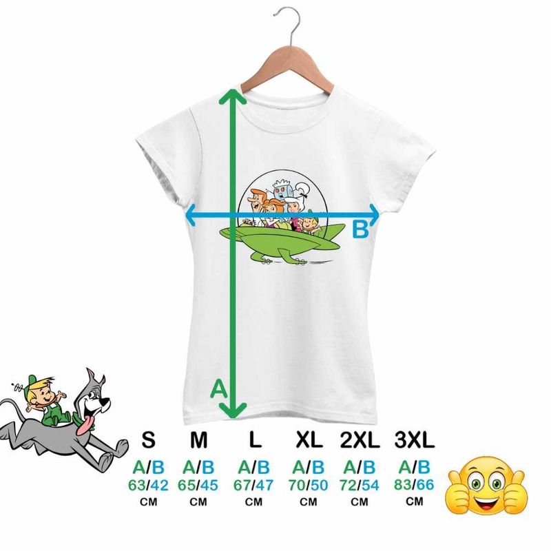 Fashion, accesorii si bijuterii - Femei - Imbracaminte femei - Tricouri si topuri femei - Tricou Femei Familia Jetson Naveta Spatiala SF, alb, marime 2XL - Infinity.ro