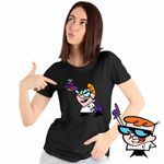 Fashion, accesorii si bijuterii - Femei - Imbracaminte femei - Tricouri si topuri femei - Tricou Femei Laborator Dexter Evrika Formula Chimie, negru, marime XL - Infinity.ro