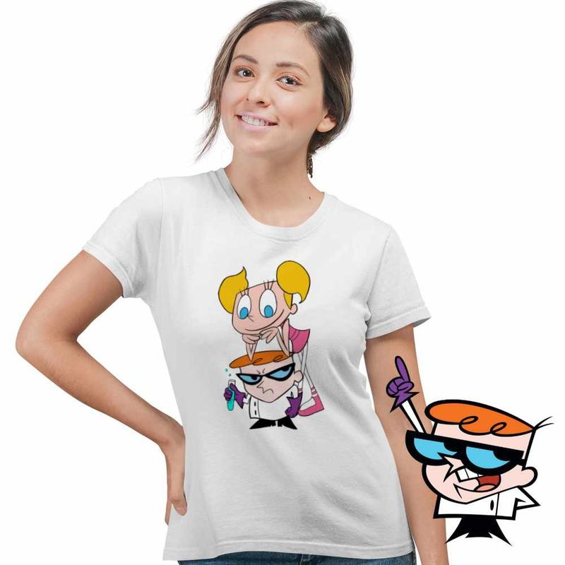 Fashion, accesorii si bijuterii - Femei - Imbracaminte femei - Tricouri si topuri femei - Tricou Femei Loborator Dexter Sora Enervanta Dee Dee, alb, marime L - Infinity.ro