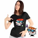 Fashion, accesorii si bijuterii - Femei - Imbracaminte femei - Tricouri si topuri femei - Tricou Femei Laborator Dexter Experiment, negru, marime 2XL - Infinity.ro