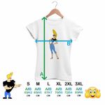 Fashion, accesorii si bijuterii - Femei - Imbracaminte femei - Tricouri si topuri femei - Tricou Femei Jenny Brava Johnny Bravo, alb, marime L - Infinity.ro