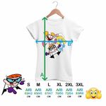 Fashion, accesorii si bijuterii - Femei - Imbracaminte femei - Tricouri si topuri femei - Tricou Femei Laborator Dexter Dee Dee Strumfita Strumfii, alb, marime XL - Infinity.ro