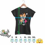 Fashion, accesorii si bijuterii - Femei - Imbracaminte femei - Tricouri si topuri femei - Tricou Femei Familia Jetson Desene Animate SF, negru, marime XL - Infinity.ro