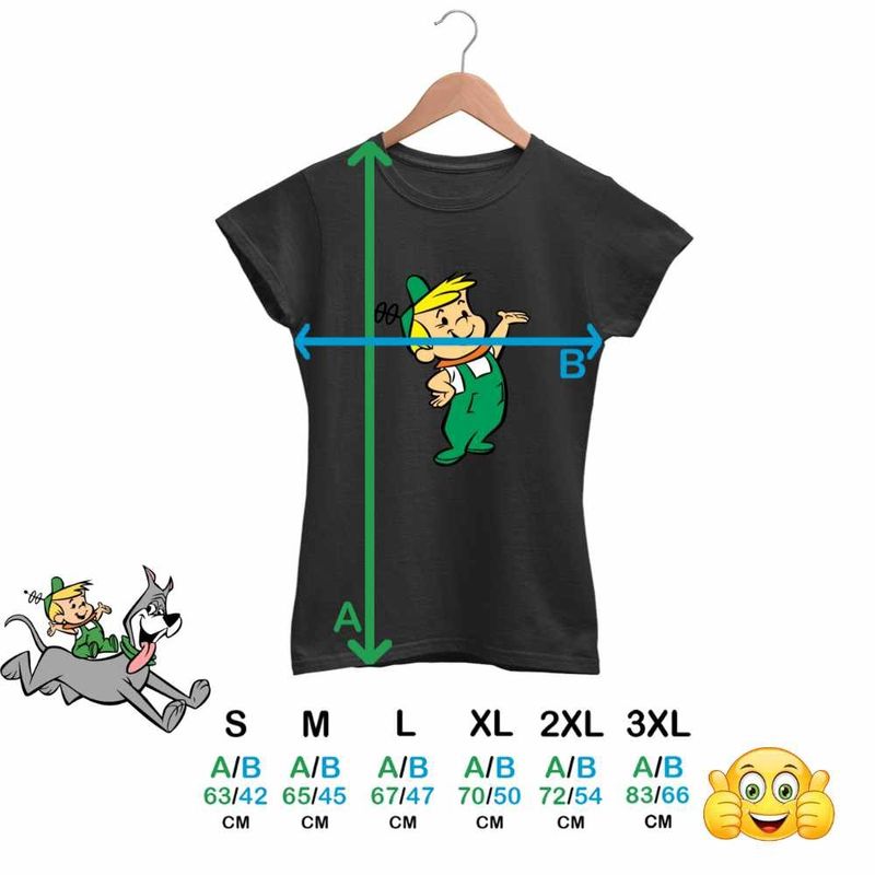 Fashion, accesorii si bijuterii - Femei - Imbracaminte femei - Tricouri si topuri femei - Tricou Femei Familia Jetson Elroy Desene Viitor SF, negru, marime XL - Infinity.ro