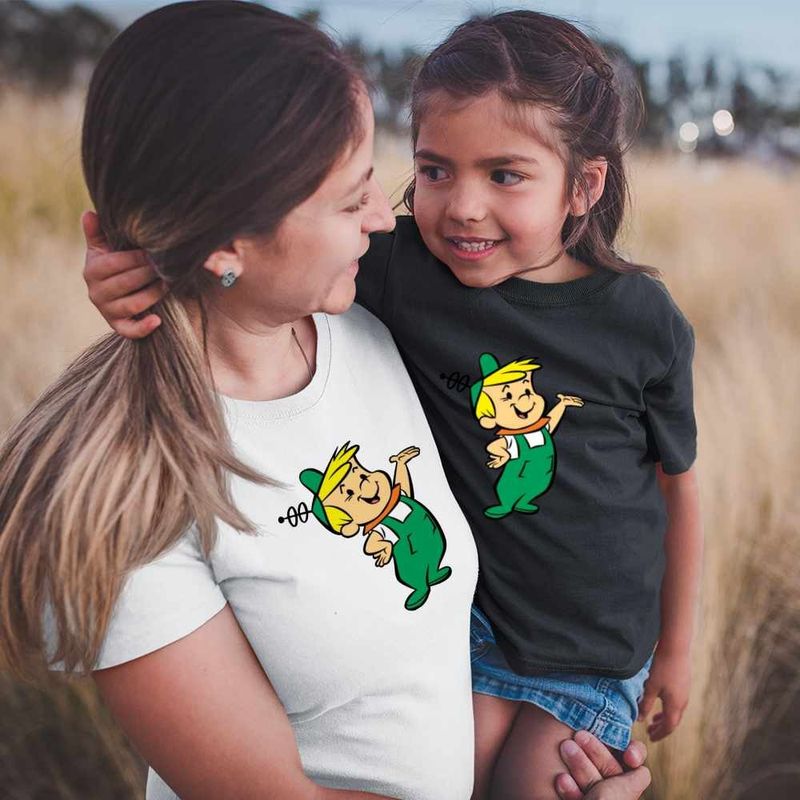 Fashion, accesorii si bijuterii - Femei - Imbracaminte femei - Tricouri si topuri femei - Tricou Femei Familia Jetson Elroy Desene Viitor SF, negru, marime XL - Infinity.ro