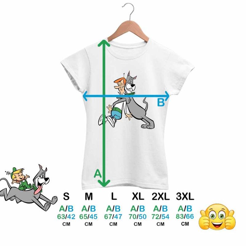 Fashion, accesorii si bijuterii - Femei - Imbracaminte femei - Tricouri si topuri femei - Tricou Femei Familia Jetson George Astro Catel, alb, marime 3XL - Infinity.ro