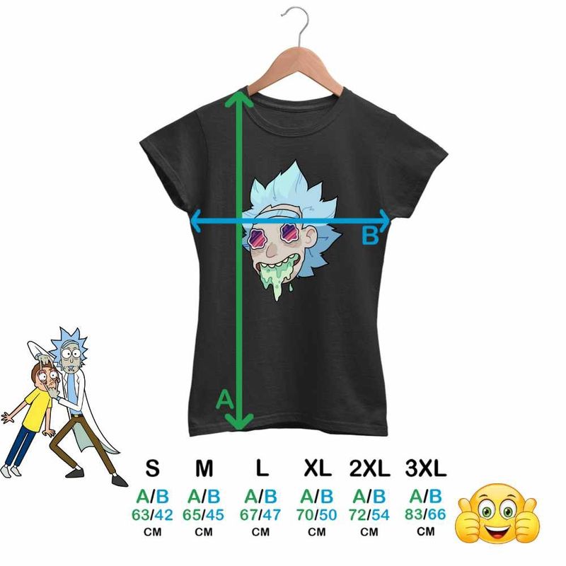 Fashion, accesorii si bijuterii - Femei - Imbracaminte femei - Tricouri si topuri femei - Tricou Femei Rick and Morty Legend, negru, marime 3XL - Infinity.ro