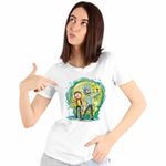 Fashion, accesorii si bijuterii - Femei - Imbracaminte femei - Tricouri si topuri femei - Tricou Femei Rick and Morty Planete Spatiu, alb, marime XL - Infinity.ro