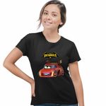 Fashion, accesorii si bijuterii - Femei - Imbracaminte femei - Tricouri si topuri femei - Tricou Femei Batwheels Redbird Batroti Robin Desene Masini, negru, marime XL - Infinity.ro