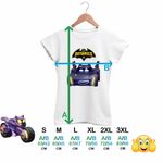 Fashion, accesorii si bijuterii - Femei - Imbracaminte femei - Tricouri si topuri femei - Tricou Femei Batwheels Batmobil Bam Batman Batroti Masini, alb, marime M - Infinity.ro