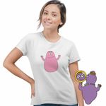 Fashion, accesorii si bijuterii - Femei - Imbracaminte femei - Tricouri si topuri femei - Tricou Femei Barbapapa Desene Animate, alb, marime XL - Infinity.ro