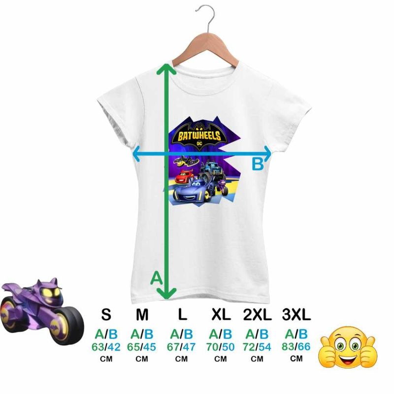 Fashion, accesorii si bijuterii - Femei - Imbracaminte femei - Tricouri si topuri femei - Tricou Femei Batwheels Dream Team Batroti Batman Robin, alb, marime 3XL - Infinity.ro