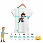Fashion, accesorii si bijuterii - Femei - Imbracaminte femei - Tricouri si topuri femei - Tricou Femei Paw Patrol Ryder Patrula Catelusilor Politist, alb, marime XL - Infinity.ro