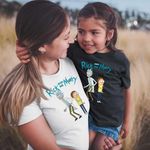 Fashion, accesorii si bijuterii - Femei - Imbracaminte femei - Tricouri si topuri femei - Tricou Femei Rick and Morty Cartoon Network, negru, marime M - Infinity.ro