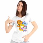Fashion, accesorii si bijuterii - Femei - Imbracaminte femei - Tricouri si topuri femei - Tricou Femei Tim Rex Aventuri in Spatiu Dinozauri Spatiu Cosmos, alb, marime 2XL - Infinity.ro