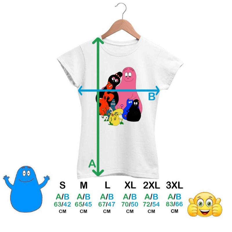 Fashion, accesorii si bijuterii - Femei - Imbracaminte femei - Tricouri si topuri femei - Tricou Femei Barbapapa Familie Aventuri, alb, marime M - Infinity.ro