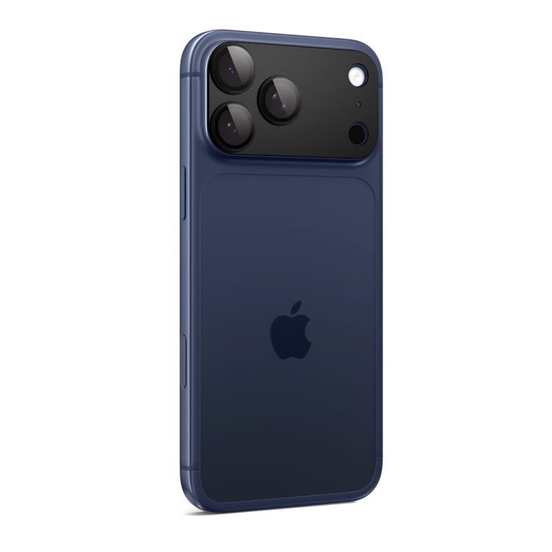 Laptop, Telefoane si Tablete - Telefoane mobile si accesorii - Accesorii Telefoane - Folii protectie telefoane - Folie Camera pentru iPhone 17 Pro Max - Spigen Glas.tR Optik EZ Fit Pro XL (AGL10649) - Black - Infinity.ro