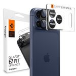 Laptop, Telefoane si Tablete - Telefoane mobile si accesorii - Accesorii Telefoane - Folii protectie telefoane - Folie Camera pentru iPhone 17 Pro Max - Spigen Glas.tR Optik EZ Fit Pro XL (AGL10649) - Black - Infinity.ro