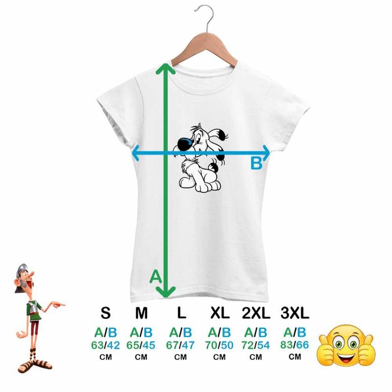 Fashion, accesorii si bijuterii - Femei - Imbracaminte femei - Tricouri si topuri femei - Tricou Femei Dogmatix Desene Animate Catelus Asterix, alb, marime XL - Infinity.ro