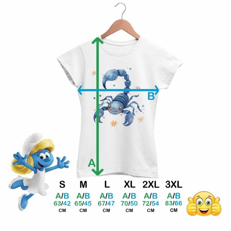 Fashion, accesorii si bijuterii - Femei - Imbracaminte femei - Tricouri si topuri femei - Tricou Femei Scorpion Baby Zodiac Horoscop Scorpio Astrologie, alb, marime XL - Infinity.ro