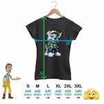 Fashion, accesorii si bijuterii - Femei - Imbracaminte femei - Tricouri si topuri femei - Tricou Femei Paw Patrol Rocky Patrula Catelusilor Pompier, negru, marime S - Infinity.ro