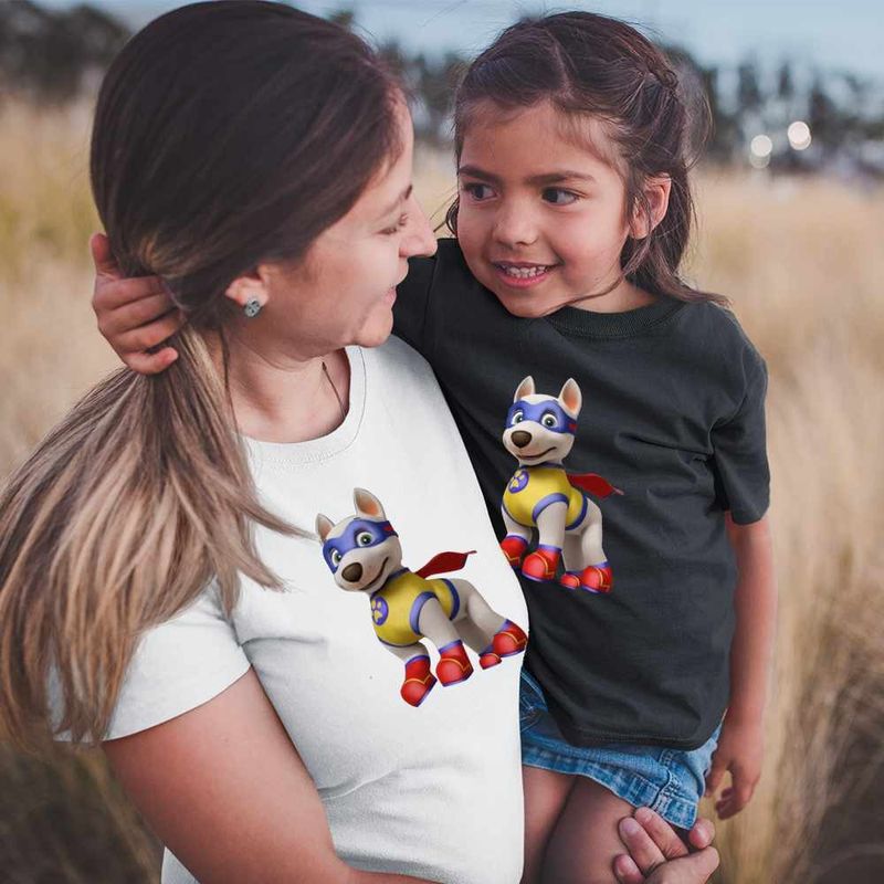 Fashion, accesorii si bijuterii - Femei - Imbracaminte femei - Tricouri si topuri femei - Tricou Femei Paw Patrol Apollo Patrula Catelusilor, negru, marime M - Infinity.ro