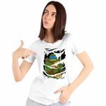 Fashion, accesorii si bijuterii - Femei - Imbracaminte femei - Tricouri si topuri femei - Tricou Femei Testoasele Ninja Lupta Mutant Teenage, alb, marime 2XL - Infinity.ro