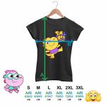 Fashion, accesorii si bijuterii - Femei - Imbracaminte femei - Tricouri si topuri femei - Tricou Femei Tim Rex in Space Astronauti, negru, marime XL - Infinity.ro