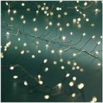 Casa si Gradina - Decoratiuni - Decoratiuni de sezon - Instalatie Lumini LED 960 Beculete, 12 m, 8 Functii Twinkle, Exterior, alb cald, IP44, Transformator Inclus - Infinity.ro