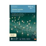 Casa si Gradina - Decoratiuni - Decoratiuni de sezon - Instalatie Lumini LED 960 Beculete, 6 m, 8 Functii Twinkle, Exterior, alb cald, IP44, Transformator Inclus - Infinity.ro