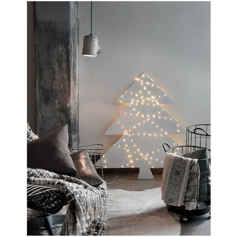 Casa si Gradina - Decoratiuni - Decoratiuni de sezon - Instalatie Lumini LED 360 Beculete, 18 m, 8 Functii Twinkle, Exterior, alb cald, IP44, Transformator Inclus - Infinity.ro